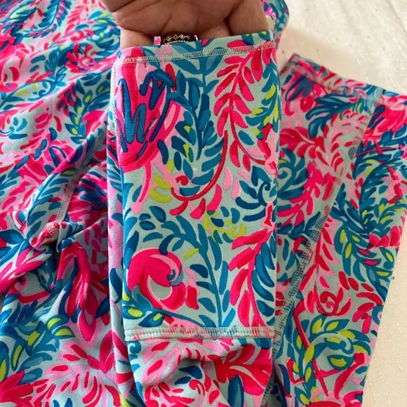 Lilly Pulitzer RARE Luxeletic 7/8 capri - Picture 2 of 6